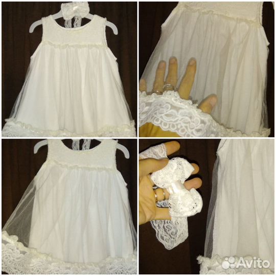 Платья для девочки до года