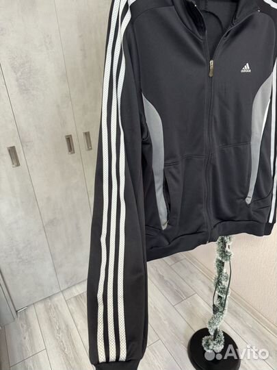 Толстовка олимпийка кофта Adidas оригинал XXL