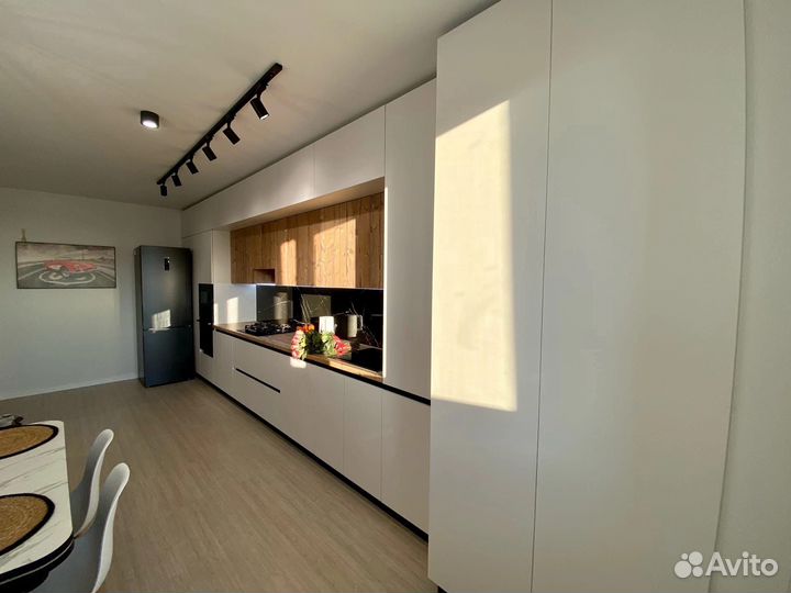 Прямая кухня на заказ под ключ в Новосибирске