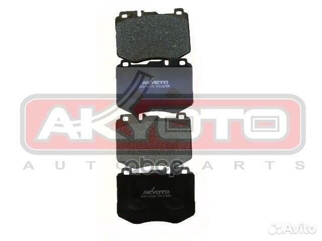 Колодки тормозные AKD-18106 akyoto