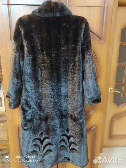Искусственная шуба под норку