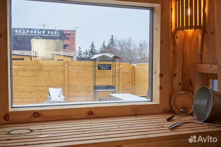 Русская баня на дровах Кедровый parк