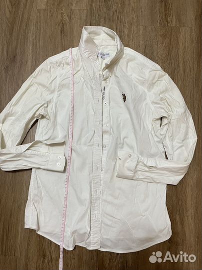 Белая рубашка 44 46 polo