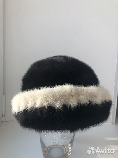 Шапка норка новая