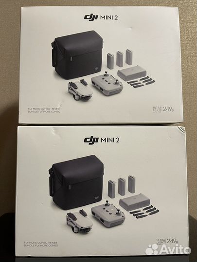 Квадрокоптер Dji mavic mini 2 fly more combo