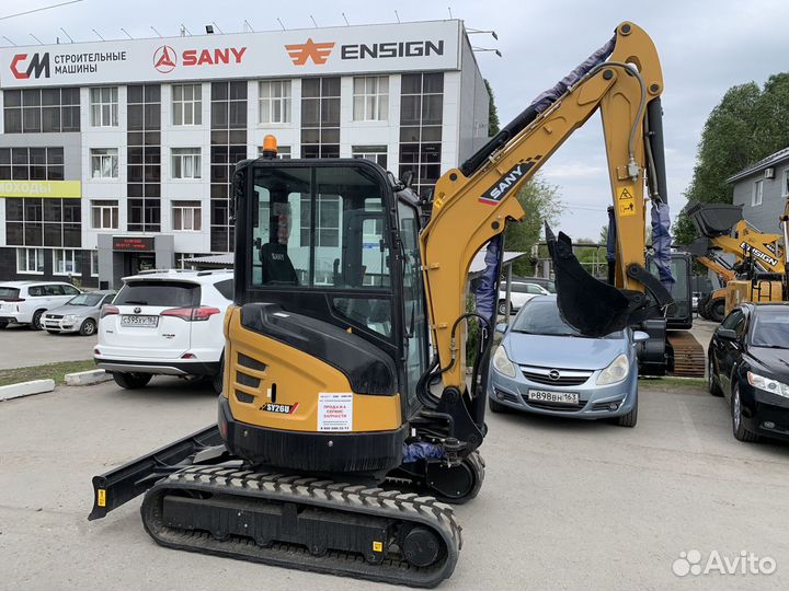 Мини-экскаватор Sany SY26U, 2022