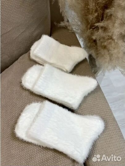 Носки из норки женские