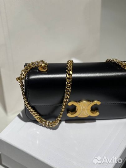 Сумка Celine Triomphe с цепочкой