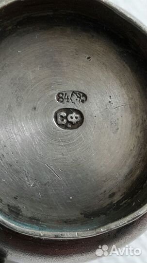 Маленькая чарка 84 проба