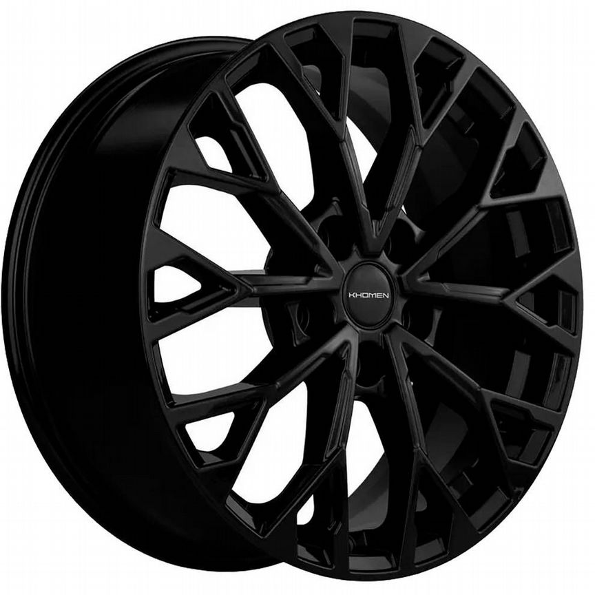 Диски Khomen KHW1718 7x17 5x108 ET36 D65.1 Black