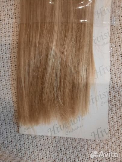 Волосы на заколках блонд Pretty easy