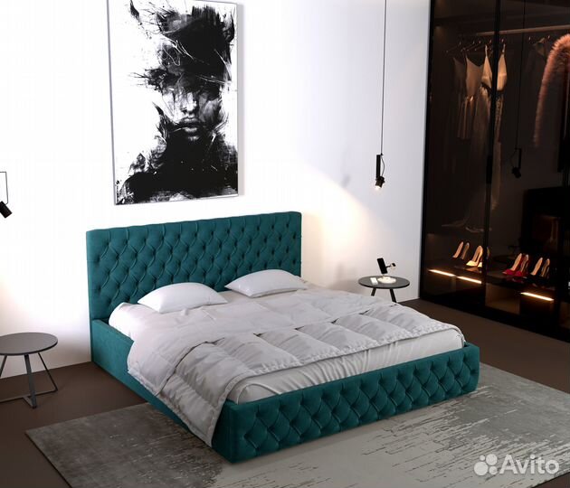 Кровати с матрасом и подъемным механизмом