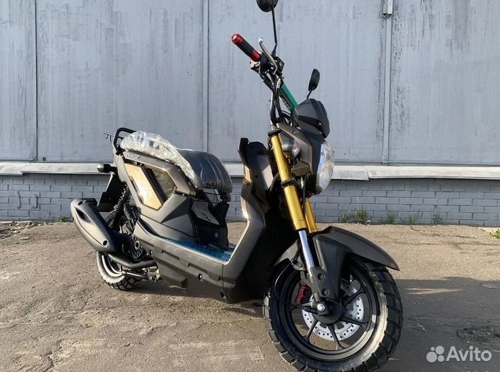 Скутер Honda Zoomer 150cc (49сс) реплика Чёрный