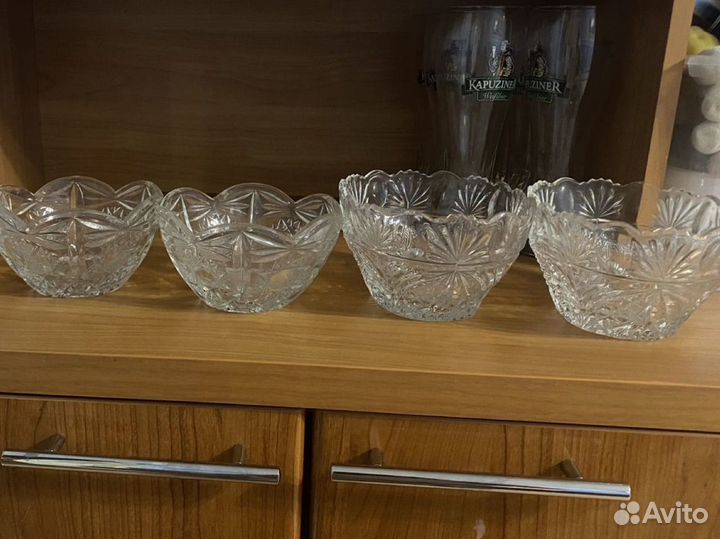 Салатник хрустальный