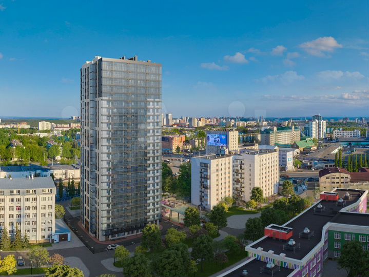 2-к. квартира, 47,5 м², 21/25 эт.