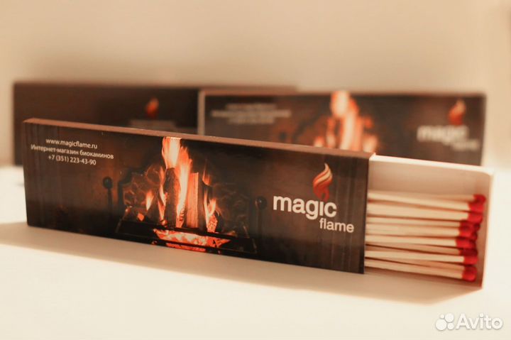 Списки каминные, коробка 30 шт