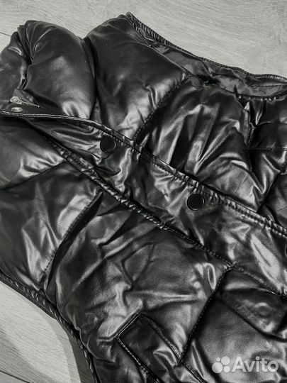 Жилет укороченный утепленный