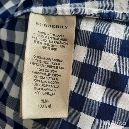 Рубашка женская Burberry оригинал