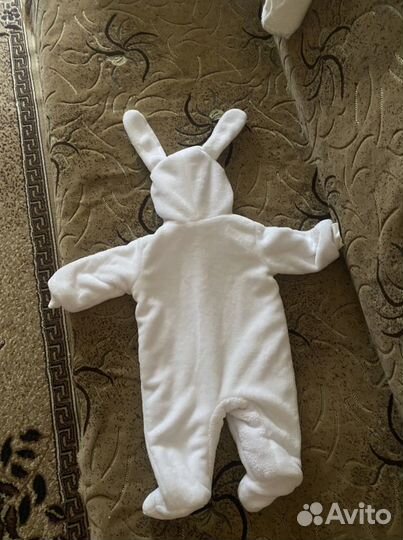 Плюшевый костюм зайки