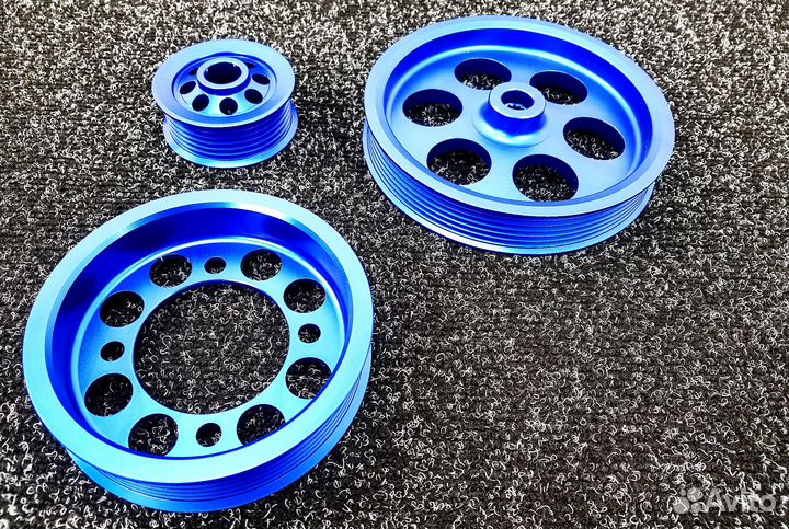 Шкивы алюминиевые облегченные - Toyota Supra JZA80