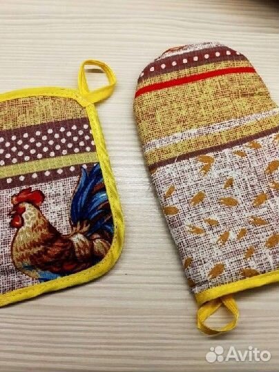 Варежка прихватка+прихватка