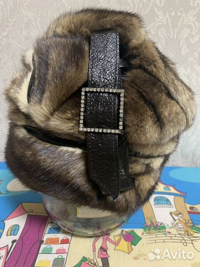 Шапка норковая женская