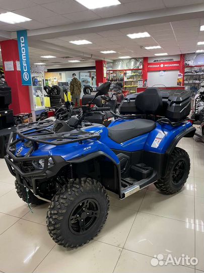 Квадроцикл cfmoto cforce 400L EPS синий