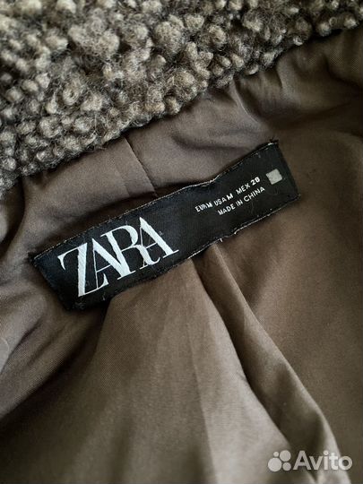 Пальто чебурашка zara
