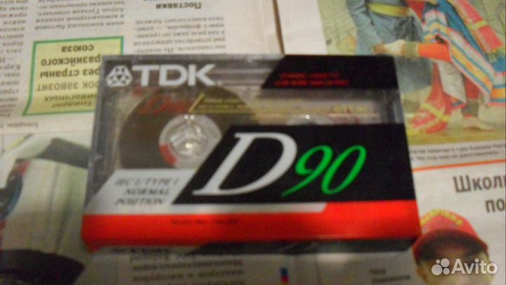 Аудио кассета TDK D90ES
