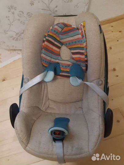 Автокресло Maxi Cosi Pebble Folkloric Blue 0+