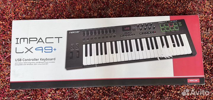 Midi-клавиатура 49 клавиш Nektar Impact LX49+