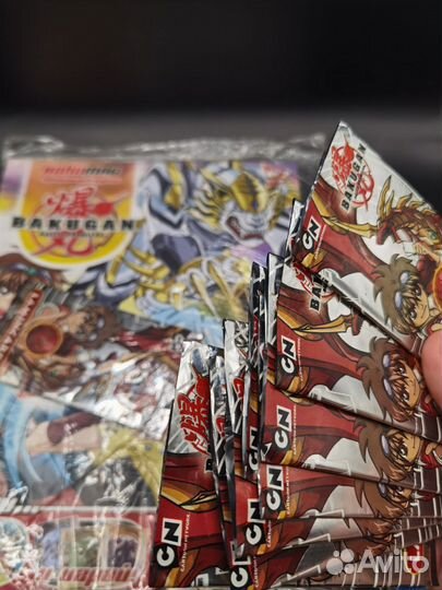 Журнал Bakugan с бустерами