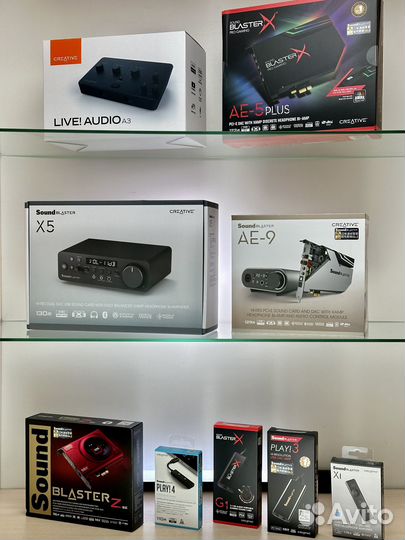 Creative G6/ Z SE/ FX/ X4/ X5/ AE-5/ AE-7/ AE-9