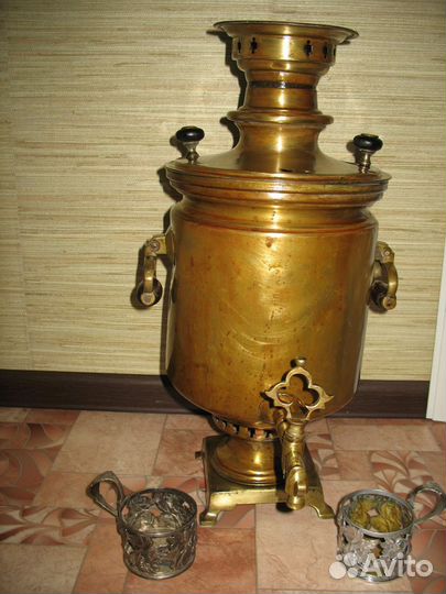 Самовары жаровые 2шт,СССР.Царская Россия