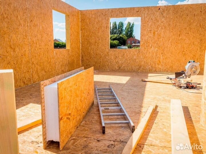 Дом из сип панелей под ключ, строительство домов