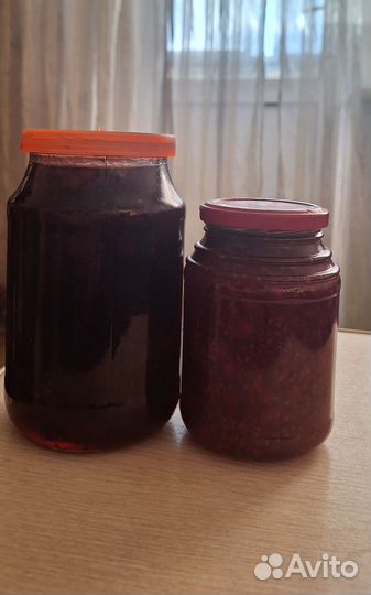 Варенье малиновое, смородиновое