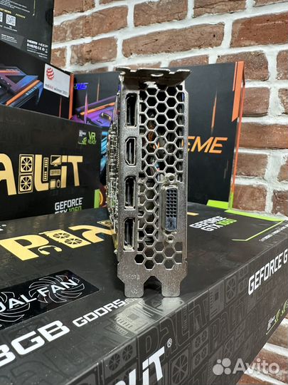 Видеокарта GTX Palit Dual 1060 3 gb