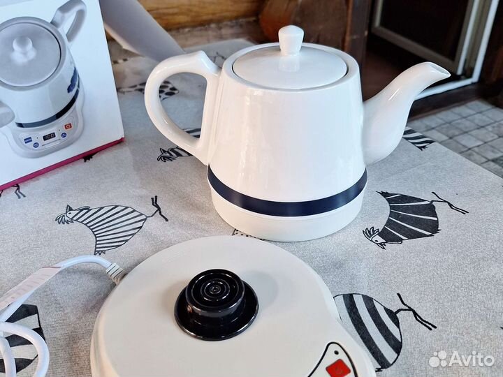 Электрический чайник керамический 1,2 л