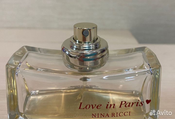 Nina Ricci Love In Paris остаток во флаконе
