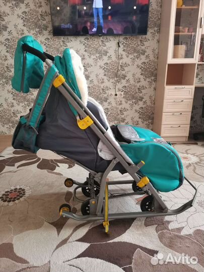 Санки коляска ника 7-2