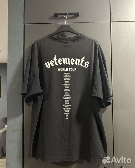 Футболка Vetements Motorhead