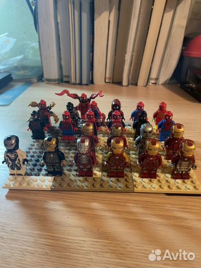 Lego minifigures marvel (минифигурки лего марвел)