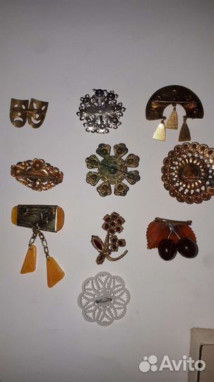 Брошь винтаж СССР