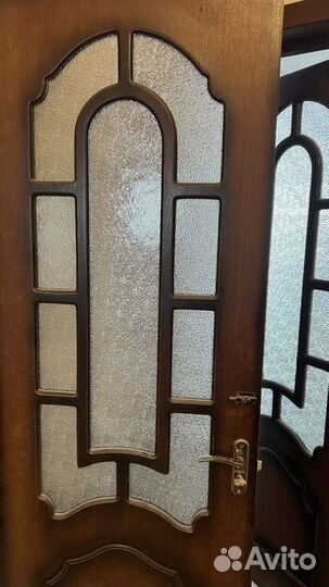 Дверь входная деревянная бу