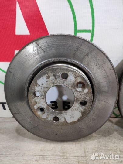 Диски тормозные передние Nissan Note E11 HR16DE