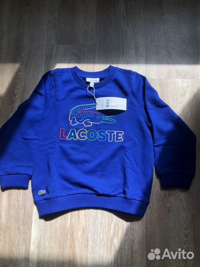 Новая детская Толстовка Lacoste 6 лет