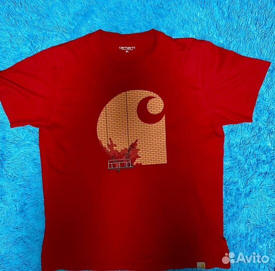 Футболка carhartt brickwall