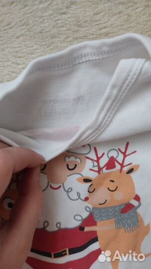 Новогодний боди