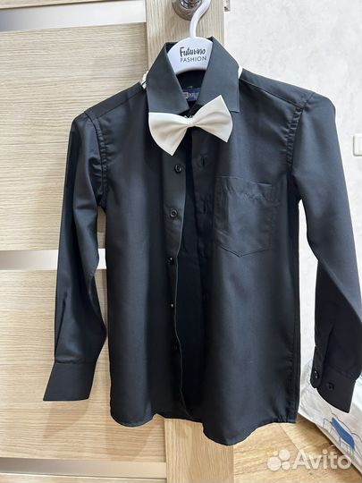 Рубашка 122 черная
