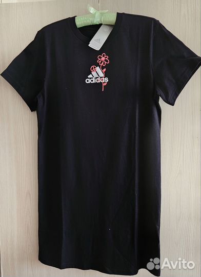 Платье футболка Adidas, оригинал, новое